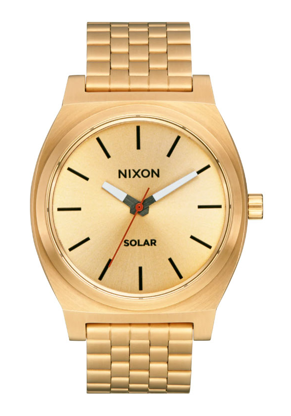 Nixon Time Teller Solar All Gold / Black A1369-510