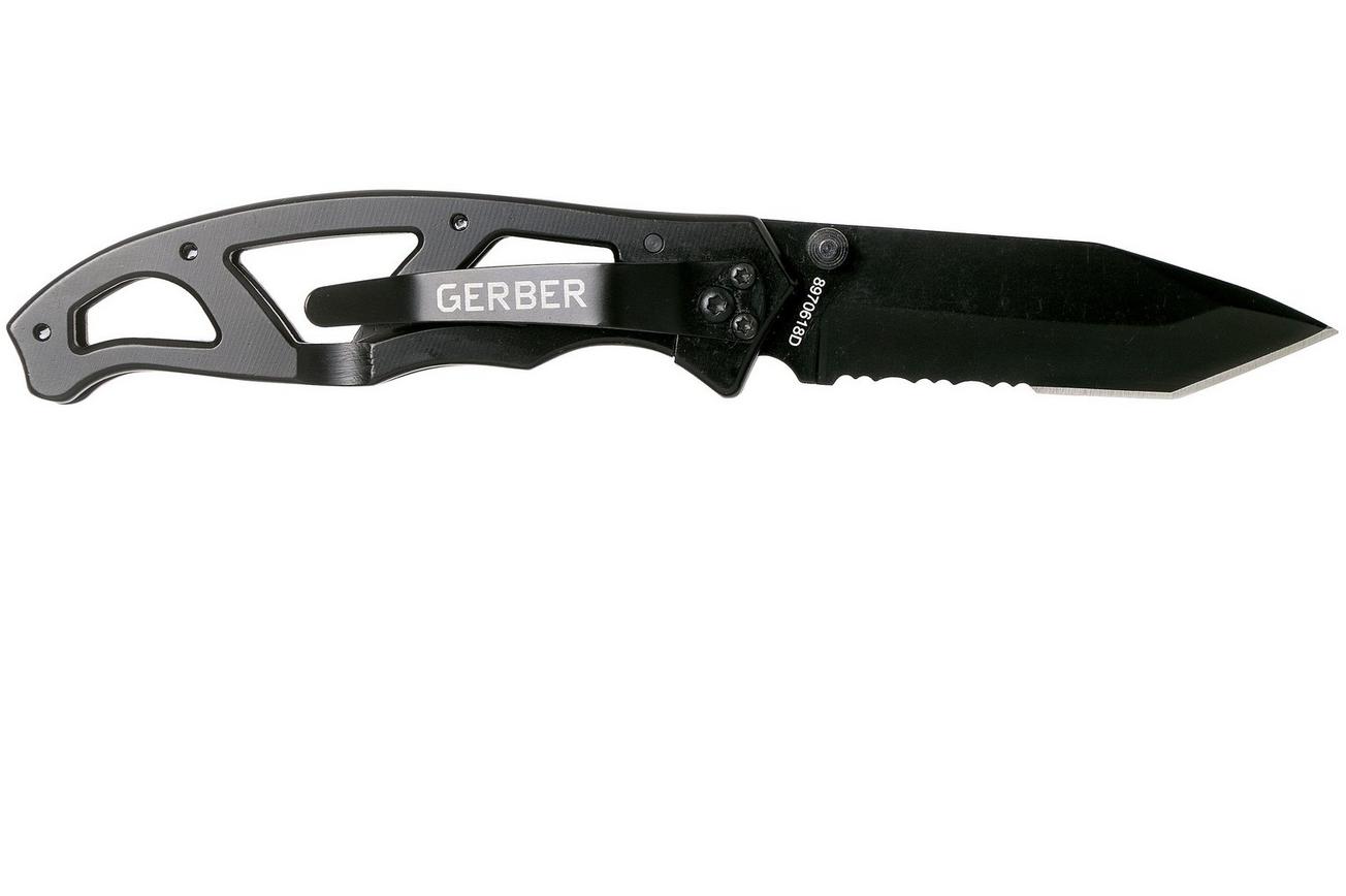 Gerber Paraframe I Tanto Black Serrated 31-003628 zakmes