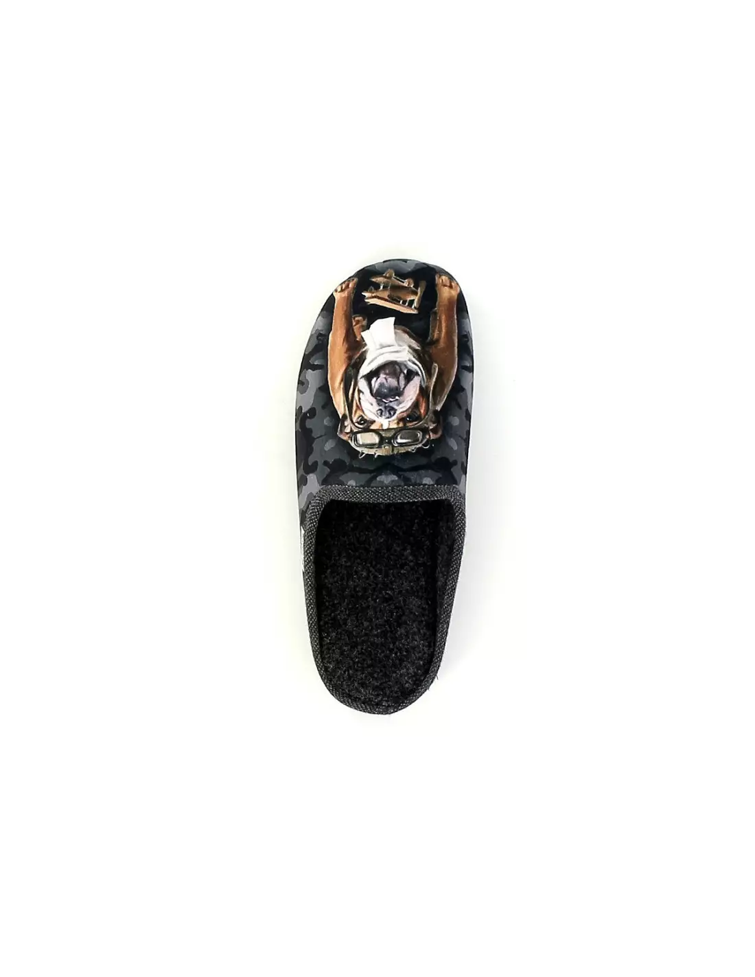 LA MAISON DE L ESPADRILLE LAMPI 6727 5 - Pantoufles & chaussons Noir