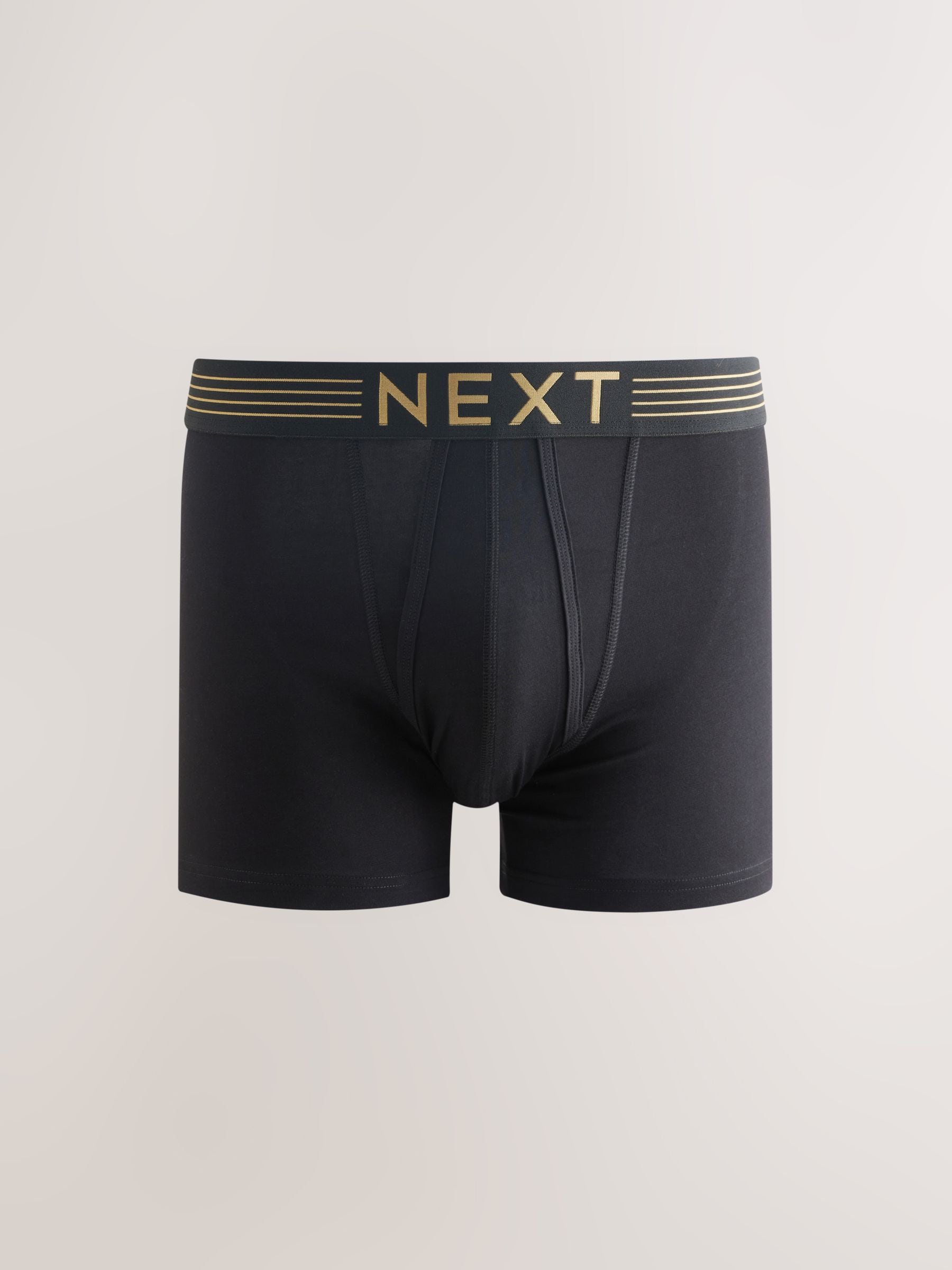 Roze/blauw/groen goudkleurige tailleband - Verpakking van 5 - Boxershorts met A-voorkant