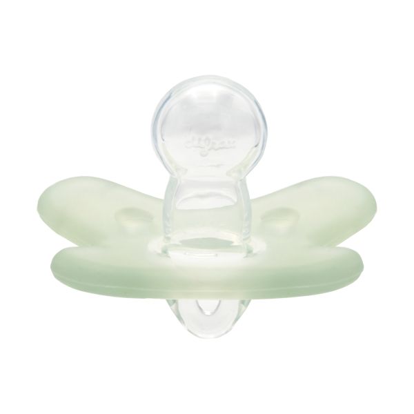 Difrax Fopspeen - Rond - 2 Stuks - 6-12 Mnd - Stone/Sage