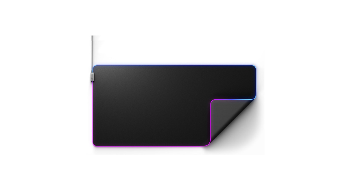 GloriousGMP 2 GLED - 3XL gaming muismat  (Zwart, RGB)