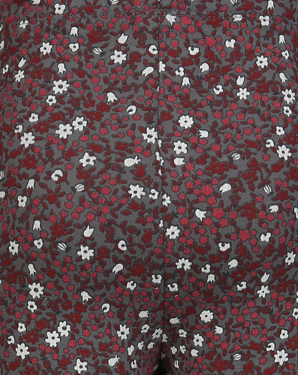Leggings FLORA AOP in earth