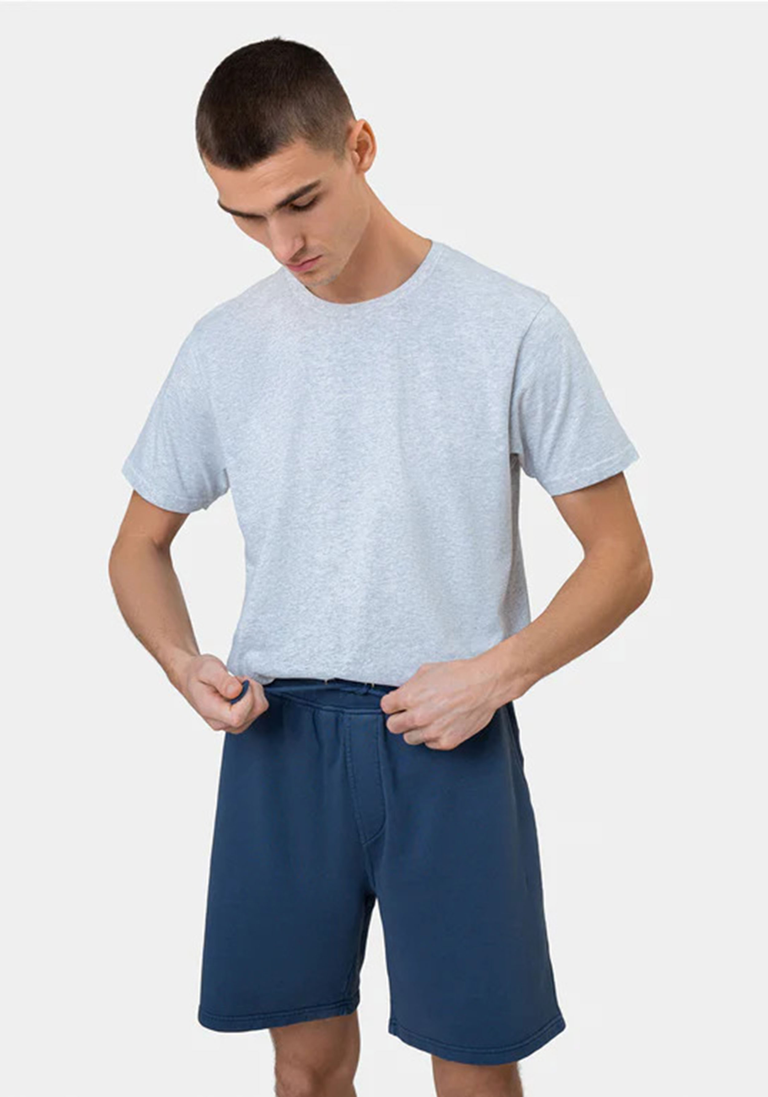 Colorful Standard Herren-Sweatshorts Lava Grey