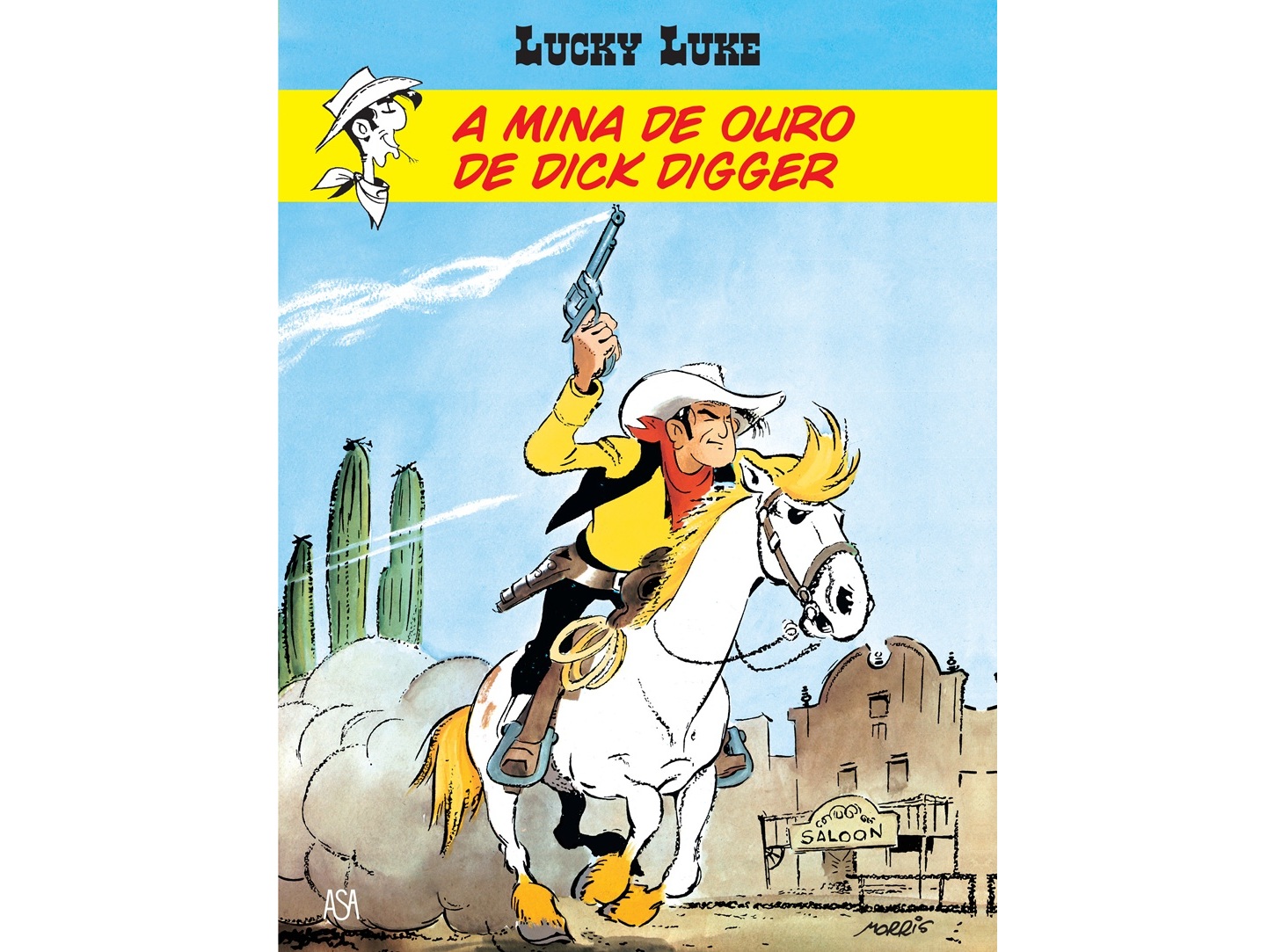 LIVRO LUCKY LUKE 42 - A MINA DE OURO DE DICK DIGGER