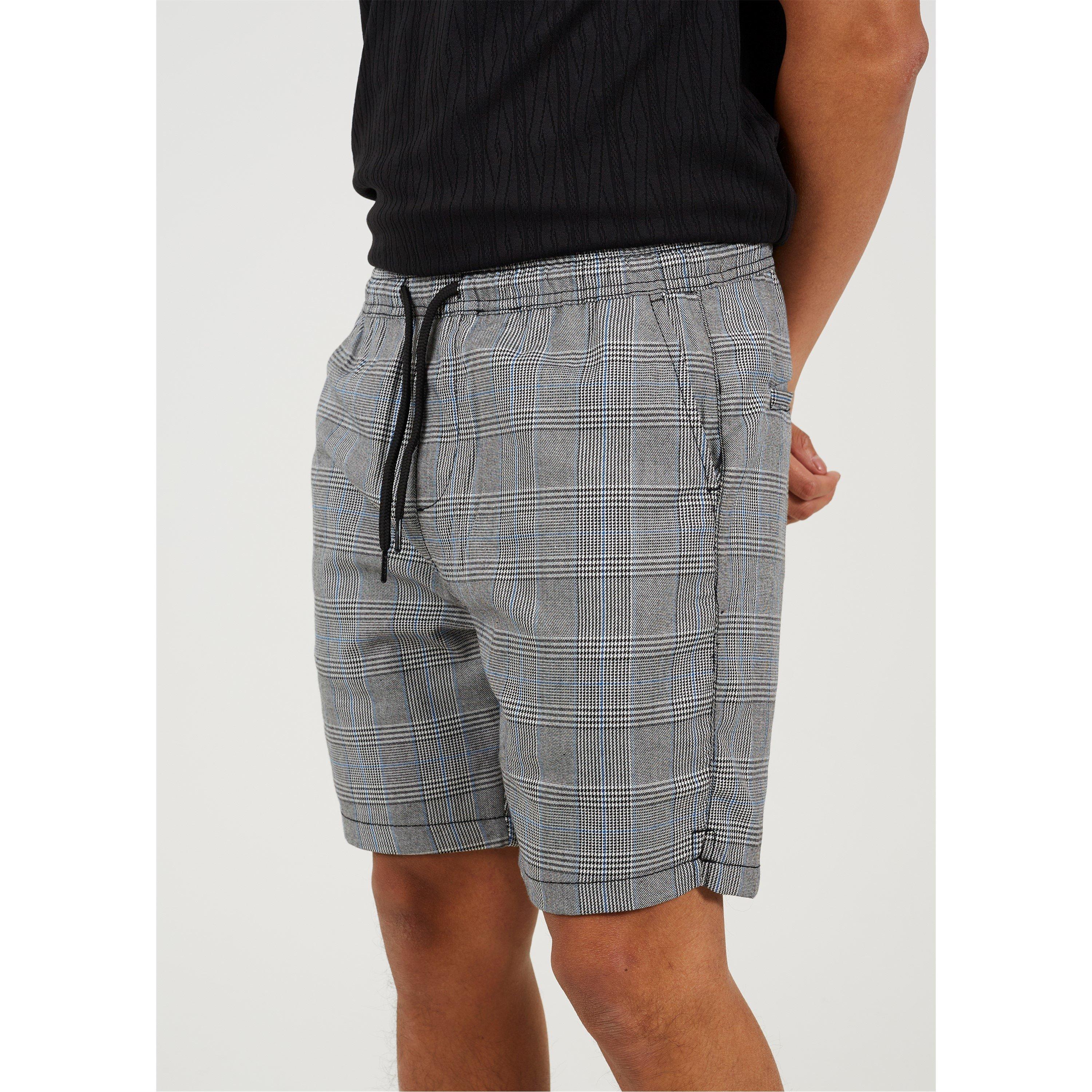 Brave Soul Check Short with Drawcords