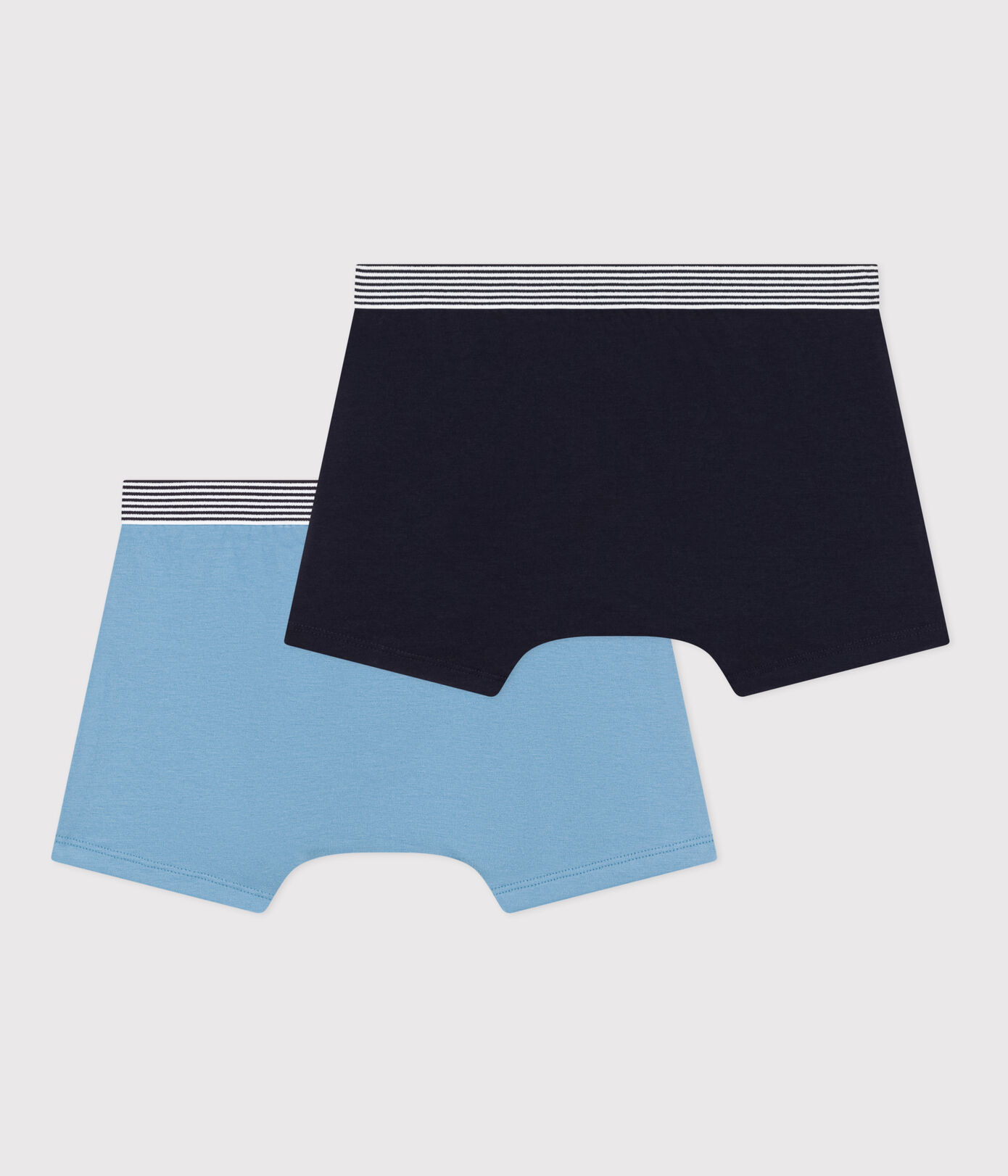 Lot de 2 boxers en coton et élasthanne garçon