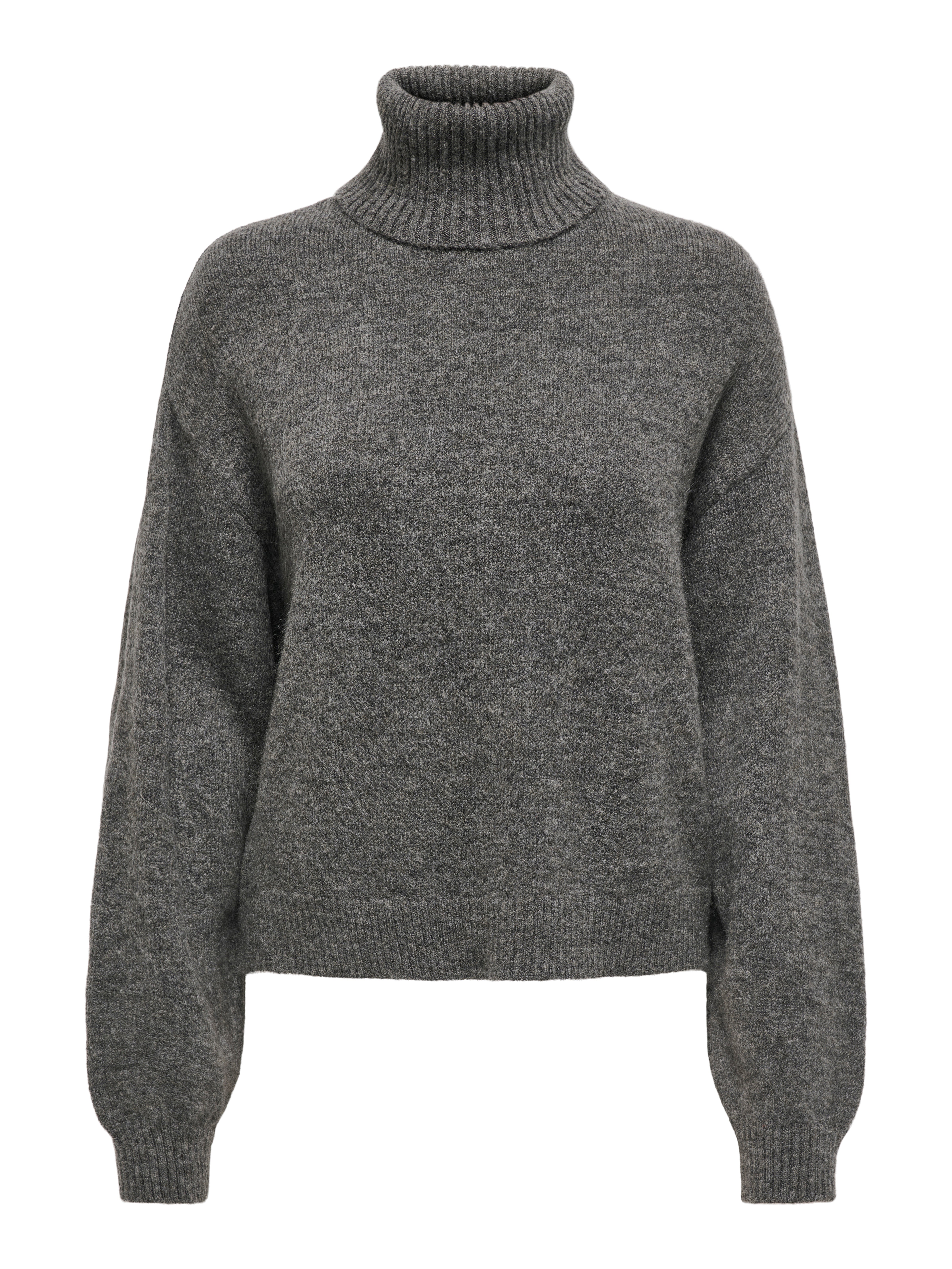 JDYLETTY Strickpullover Dark Grey Melange