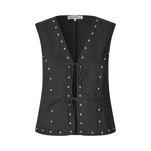 Global Funk Filluca-G Vest, Washed Black, M