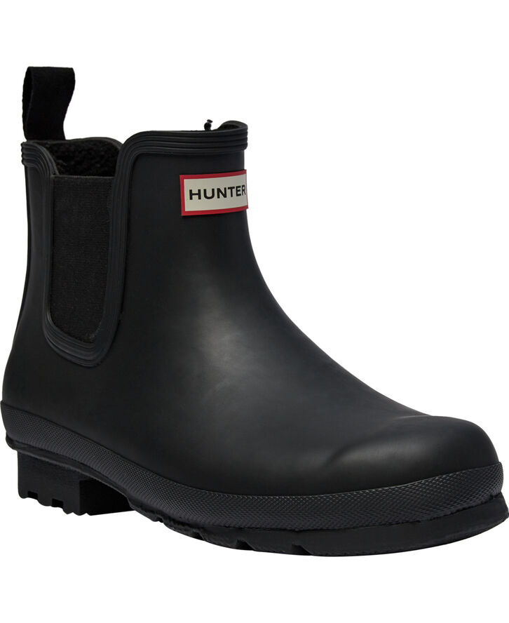 Hunter MENS ORIGINAL CHELSEA INSULATED BOOT Black