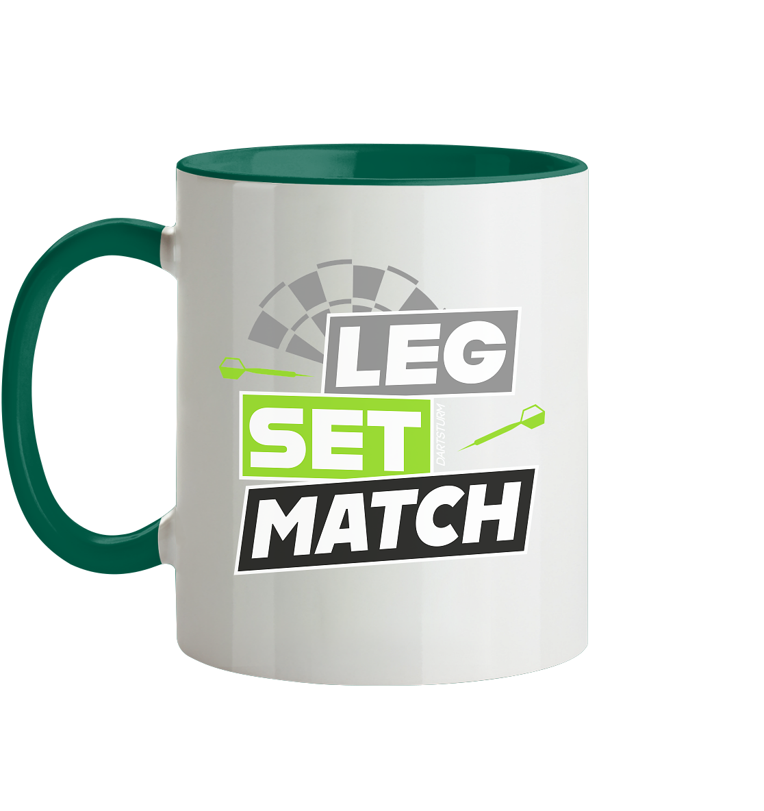 DartSturm - Leg Set Match - Tasse zweifarbig