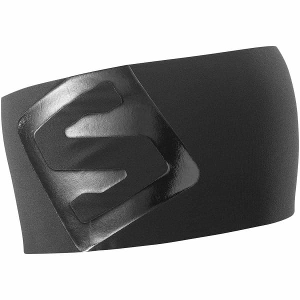 Bandeau ski de fond SALOMON RS PRO HEADBAND BLACK/SHINY BLACK