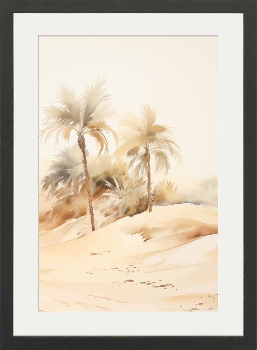 Art Print Palm Dust
