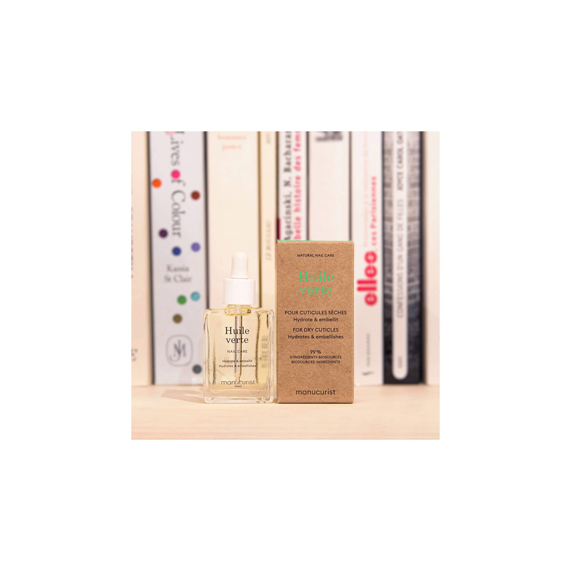 Huile verte ongle et cuticule / 15ml