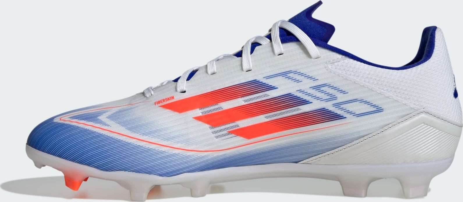 F50 League FG/MG Unisex Cloud White/Solar Red/Lucid Blue
