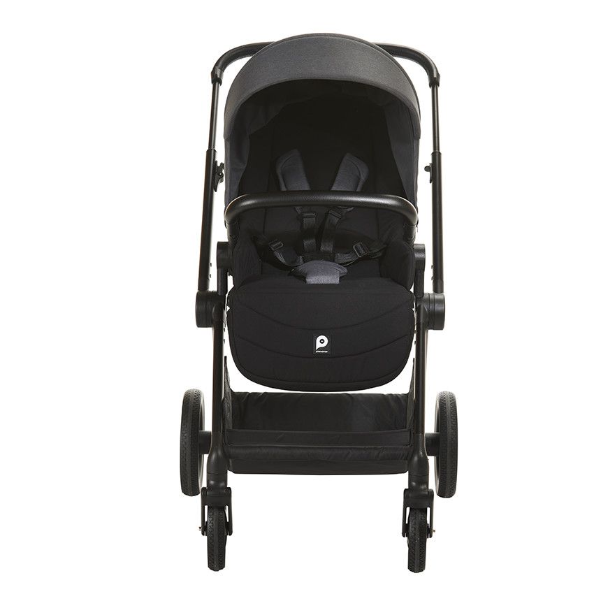 Poussette compacte Athena noir/gris - Ecru