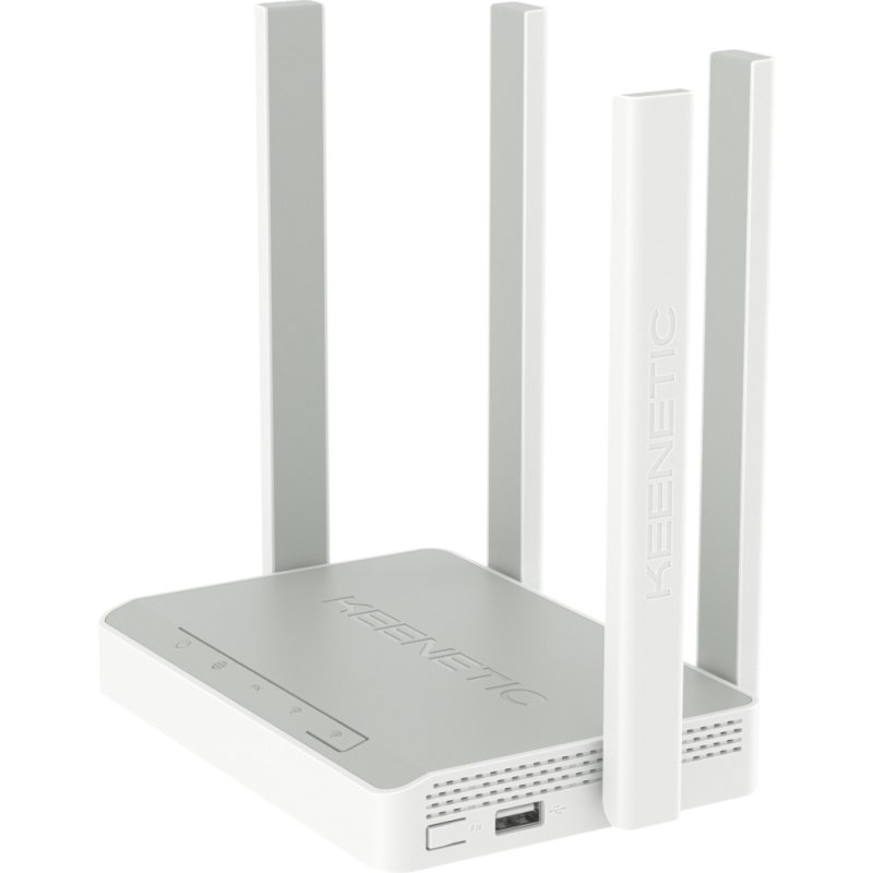 Keenetic Speedster (KN-3012) Routeur/Amplificateur Wi-Fi 5 maillé AC1200 avec commutateur intelligent Gigabit 4 ports