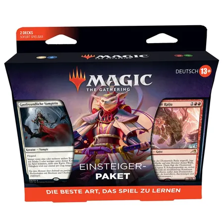 Magic The Gathering Starter Kit 2022 - Einsteiger Paket mit 2 Decks (Deutsche Version)