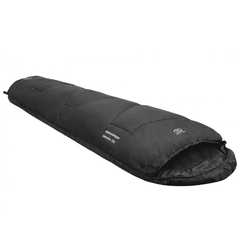 Highlander sleepline 250 mummyslaapzak - grey