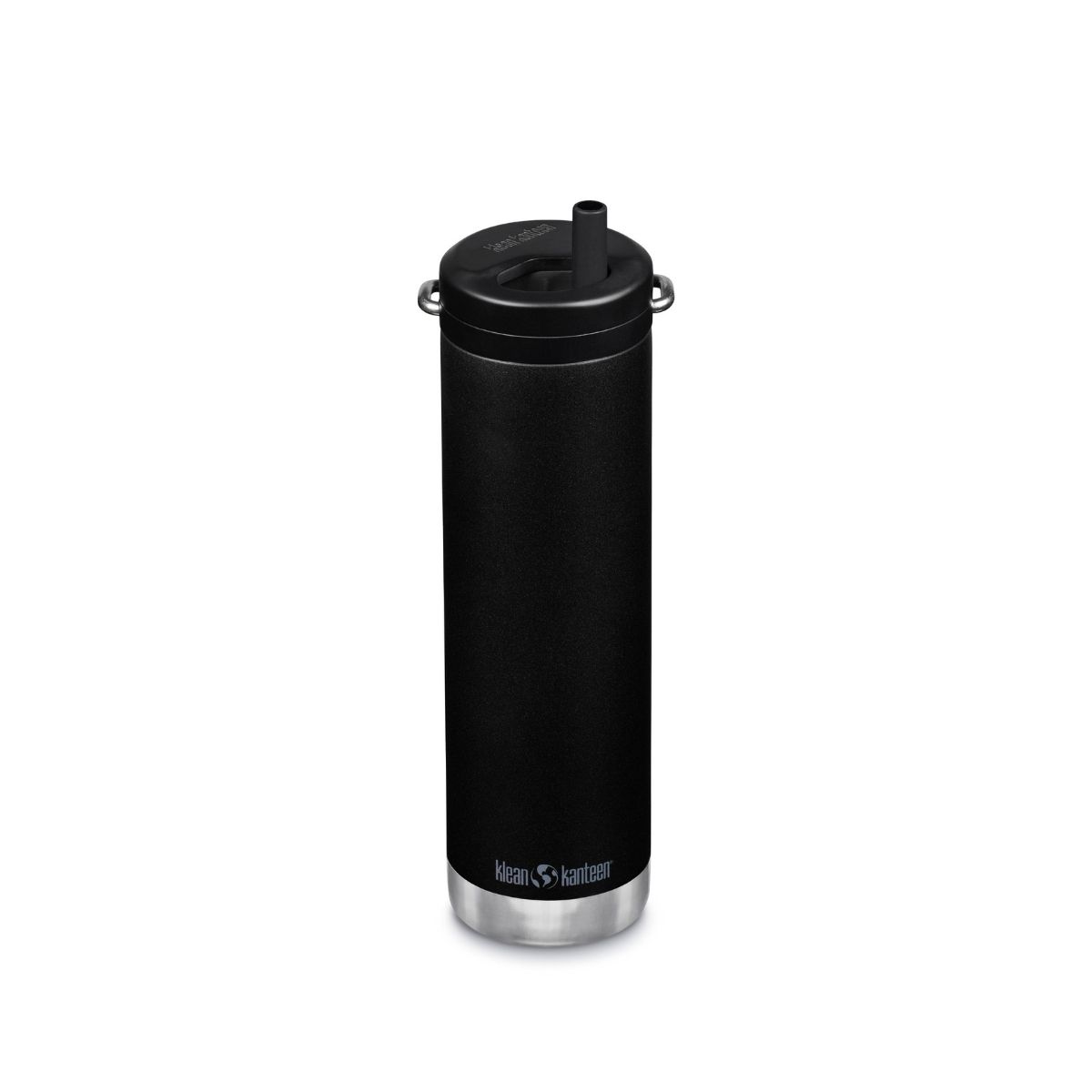 Garrafa térmica isolada Klean Kanteen Tkwide de 591 ml (20 oz) com tampa de rosca.