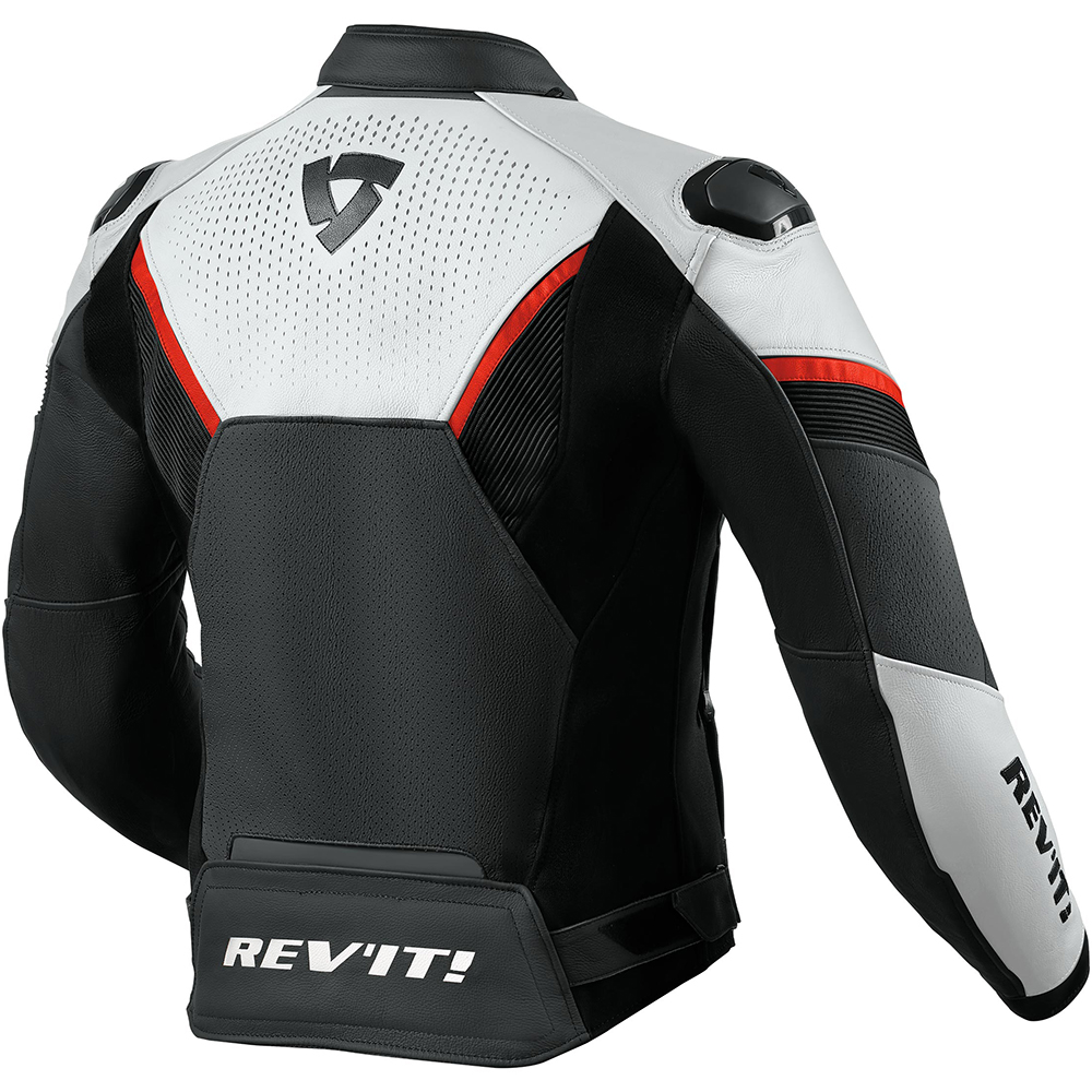Rev'it - Blouson Matador Noir / Blanc / Rouge fluo