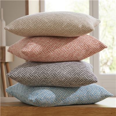 Plaid et jetés tissés bicolores