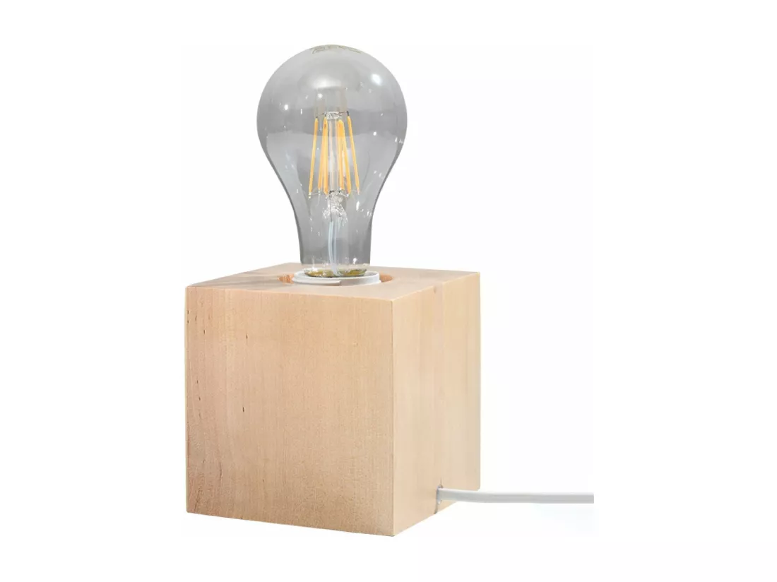 Lampe de table Azimuth en bois