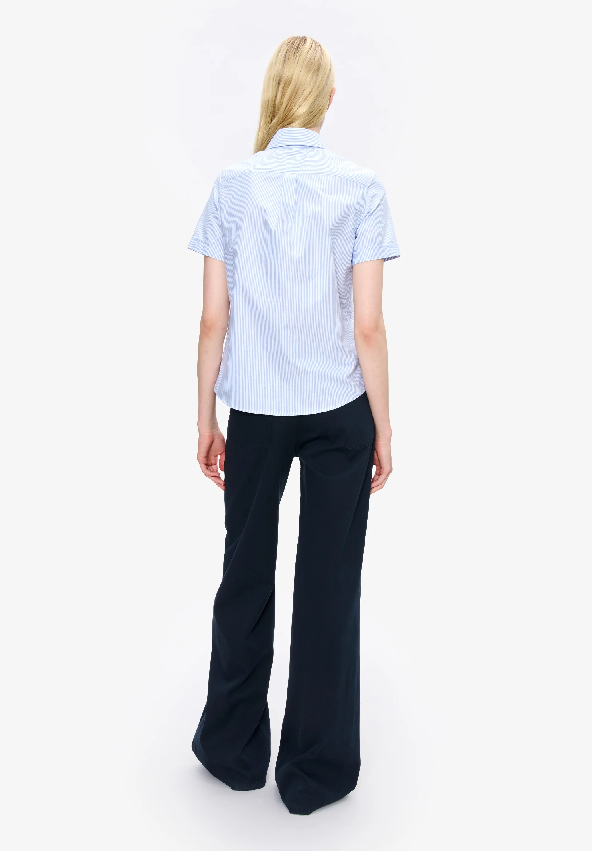 uniform shirt femme - Bleu