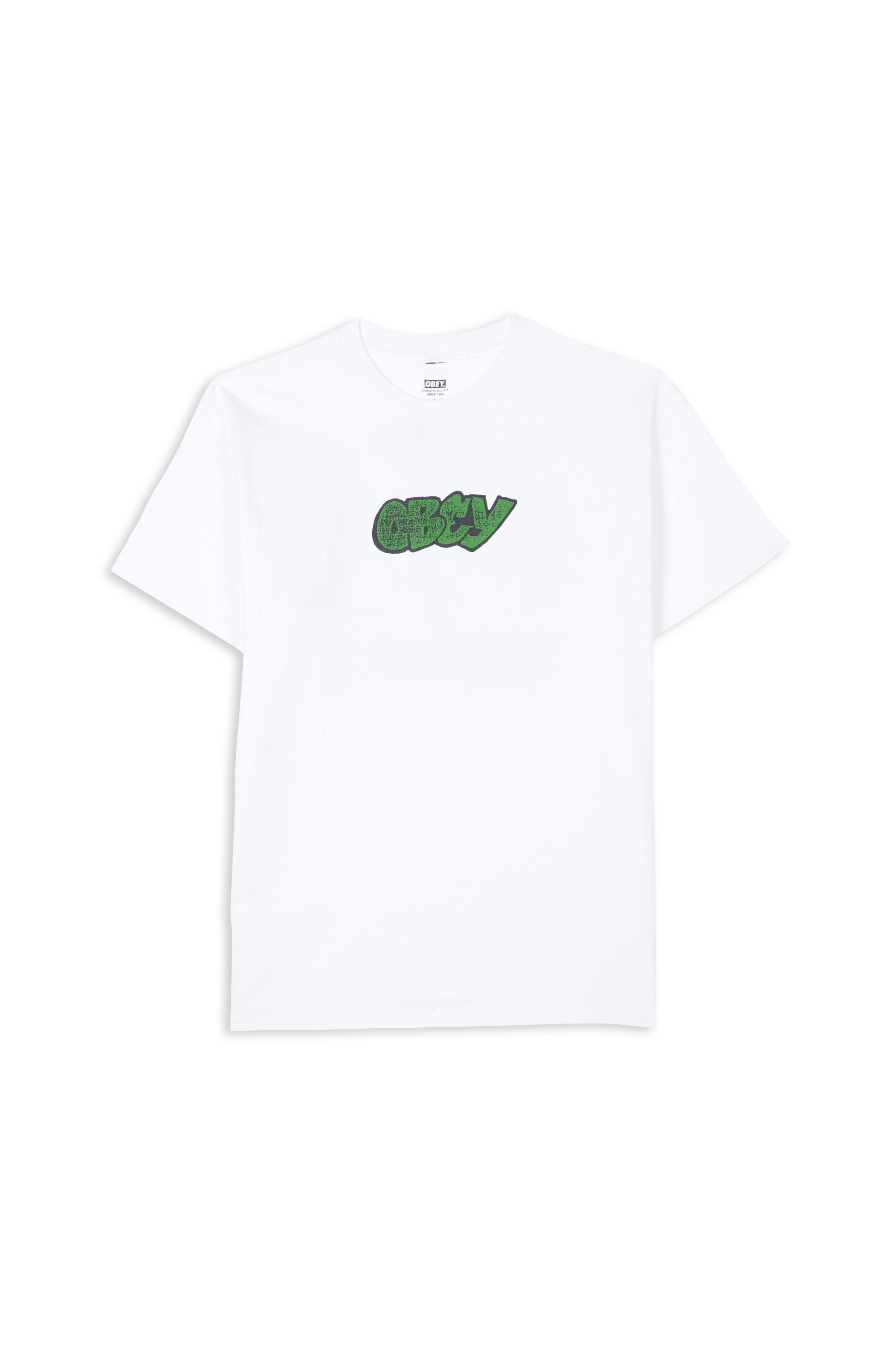 OBEY T-shirt CITY WATCH DOG Blanc