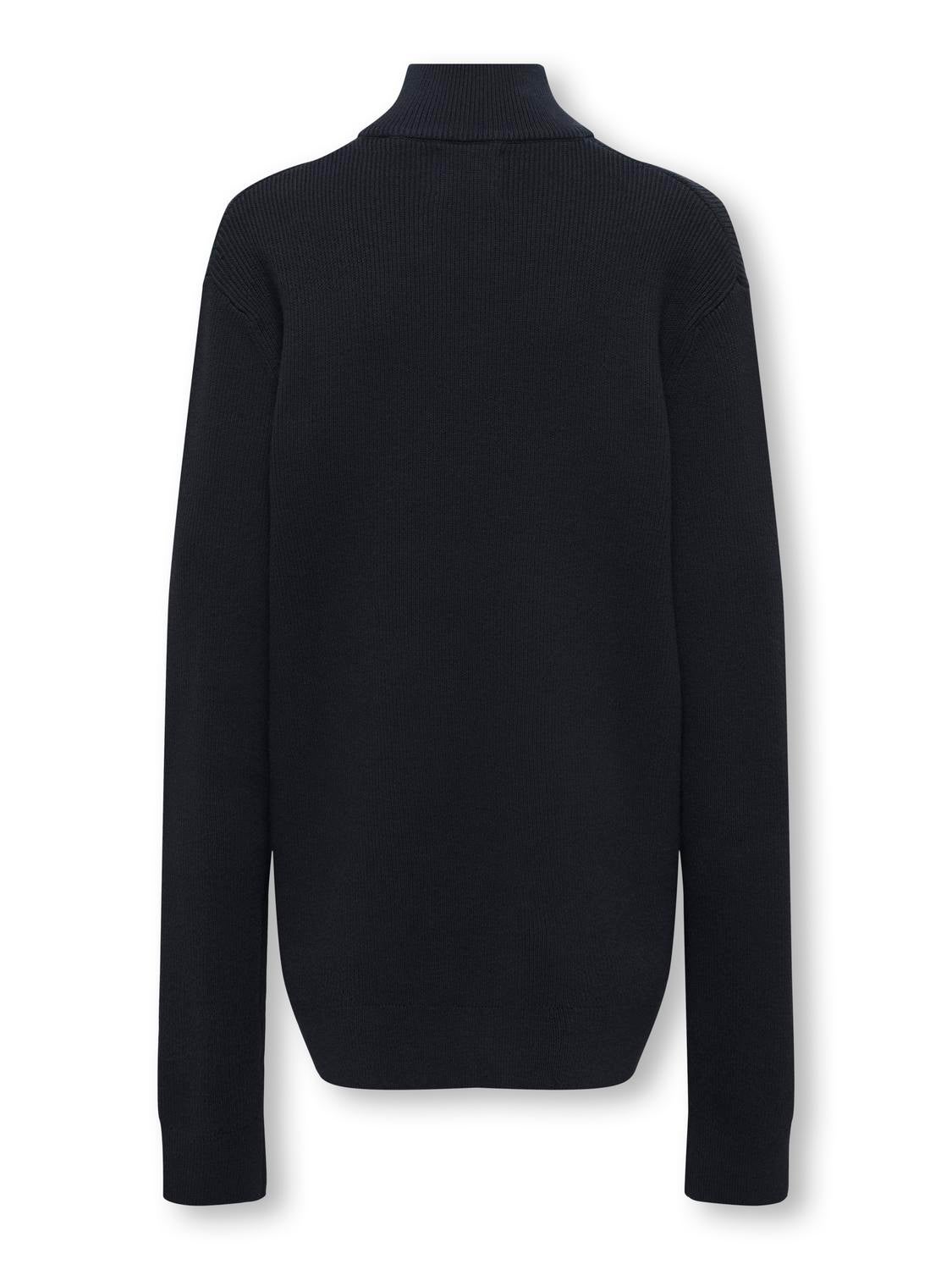 KOBPHIL Strickpullover Black
