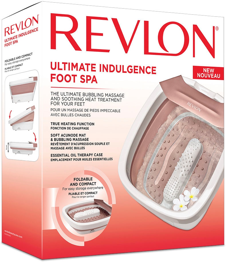 Revlon Fussbad »RVFB7034E« Ultimatives Premium-Fussbad, faltbar und kompakt, einfach zu verstauen