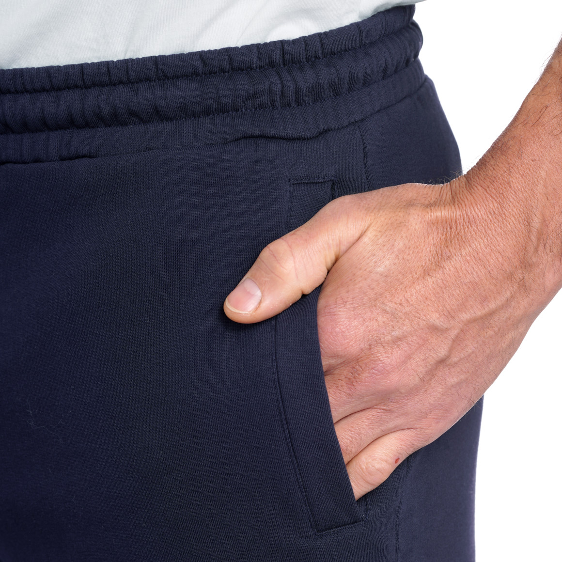Jonas Nielsen Peanuts Shorts mit Stickerei dunkelblau