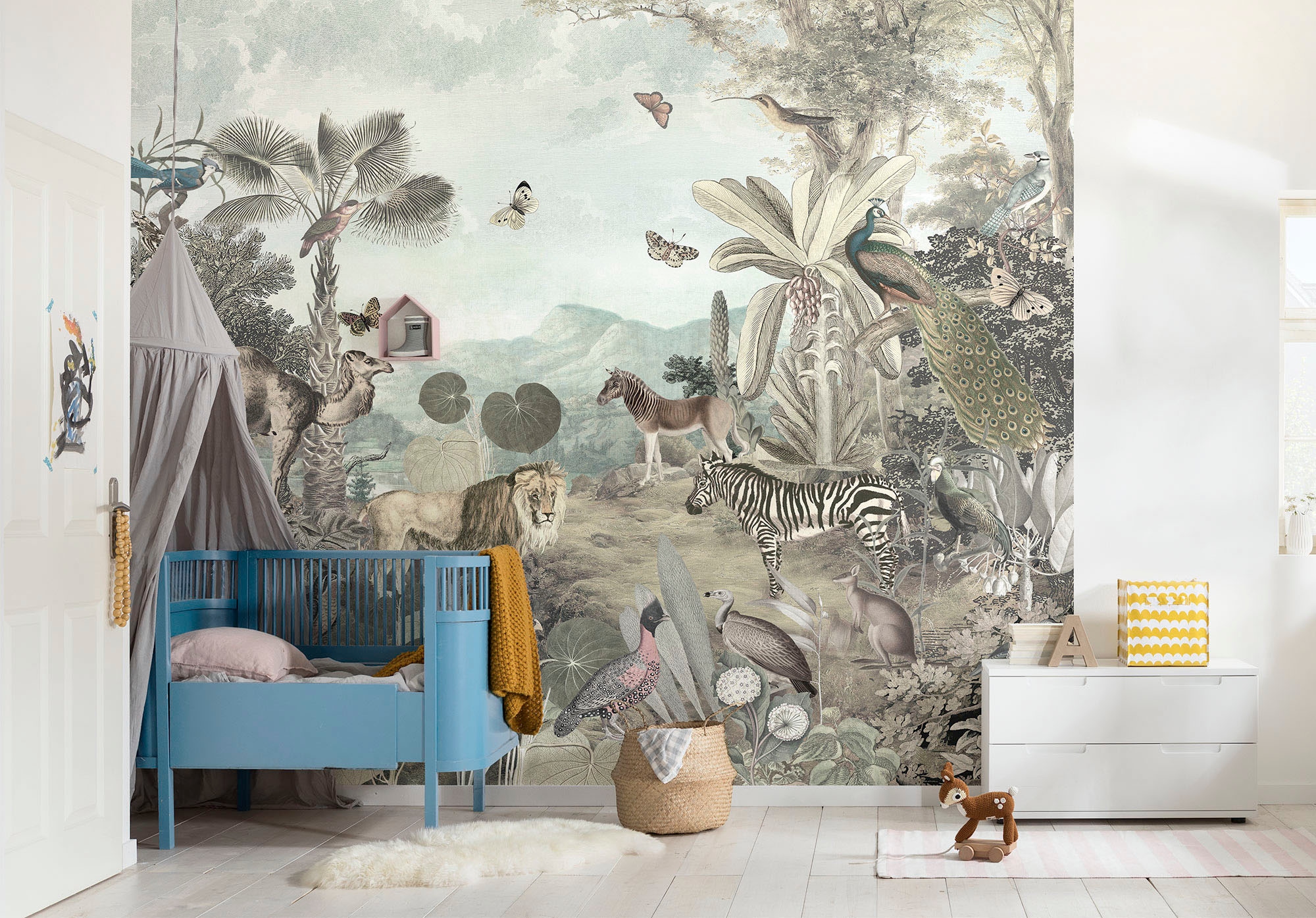 Komar Fototapete »Digitaldruck Vlies -  Peace and Harmony - Grösse 300 x 280 cm« bedruckt glatt Wohnzimmer, Schlafzimmer