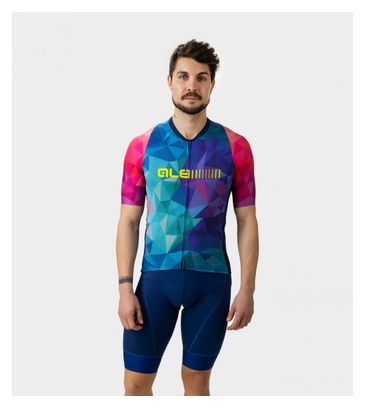Maillot Manches Courtes Alé Valley Bleu