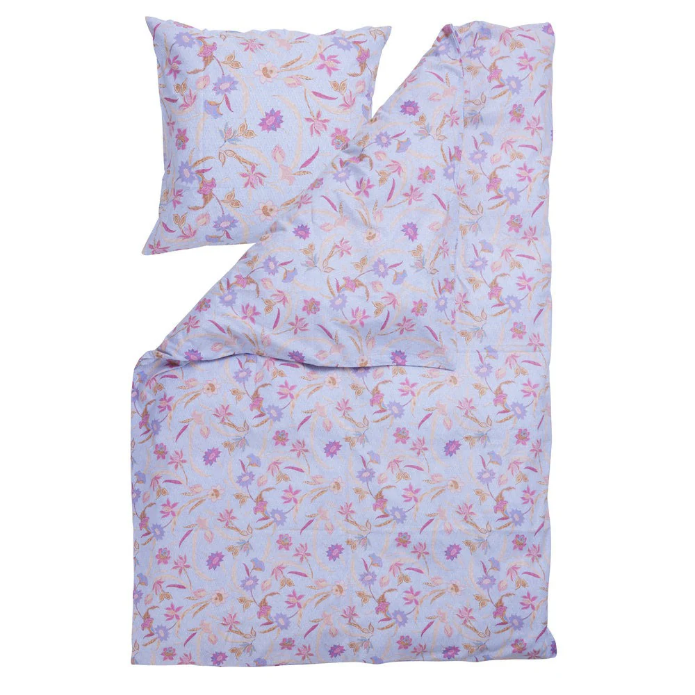 Bahne Interior  Autum Flower Renforcé sengetøj - Rose