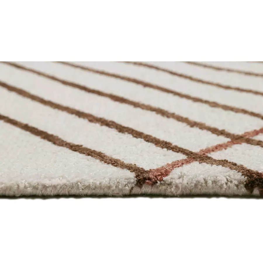 Esprit Kurzflorteppich Bass beige