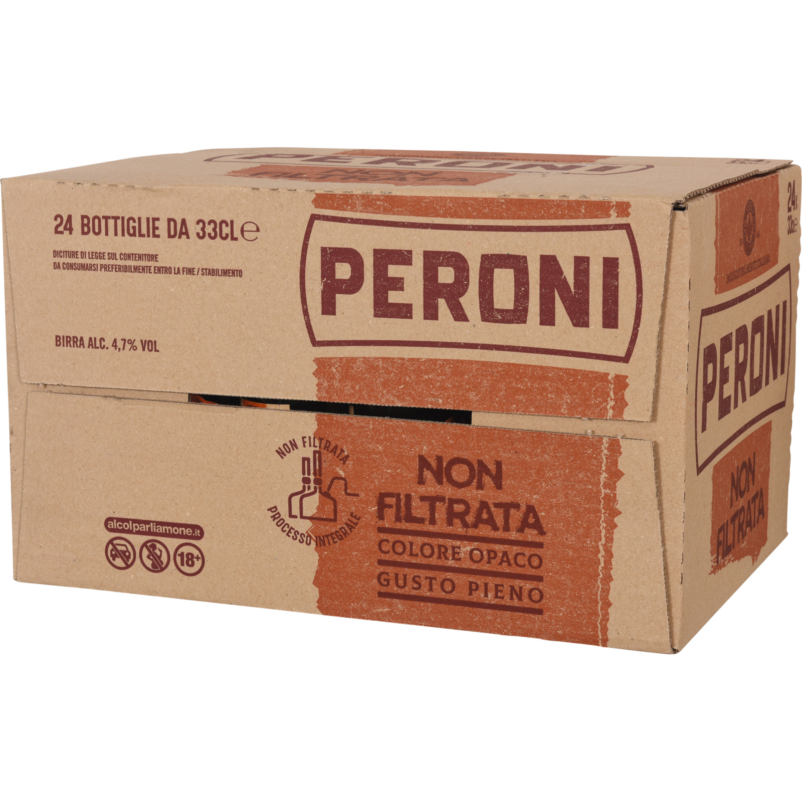 Peroni Non Filtrata Bier 24x33cl