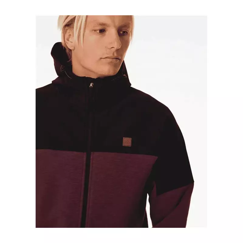Sweat RIPCURL Anti Series Viral Zip Thru Maroon S
