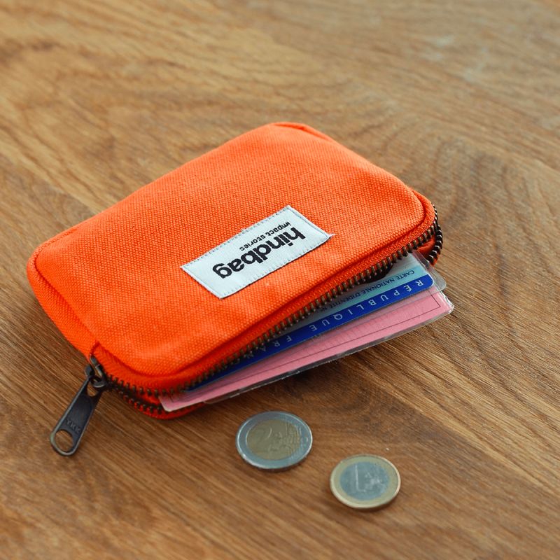 Porte monnaie Lili 13 cm Holi Orange