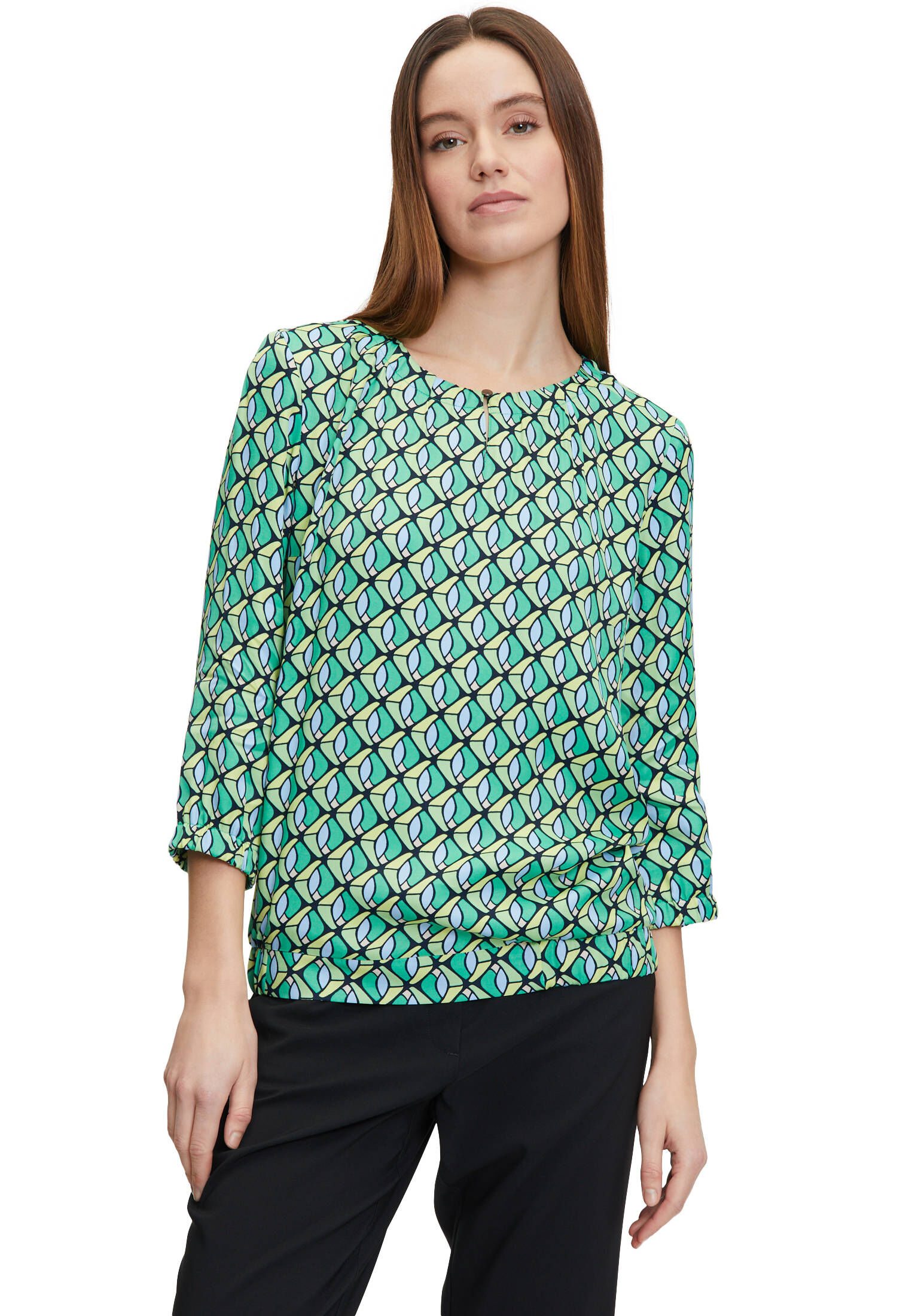 Betty Barclay| Damen Schlupfbluse mit Muster