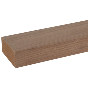 Schaaflat hardhout 44x94mm 270cm