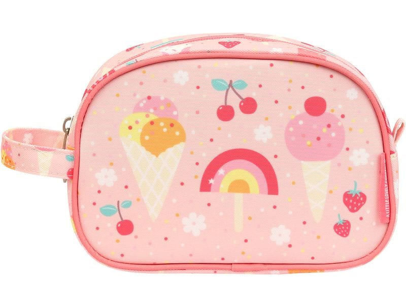 A Little Lovely Company Necessaire Ice-Cream Pink Kulturbeutel im herzigen Design