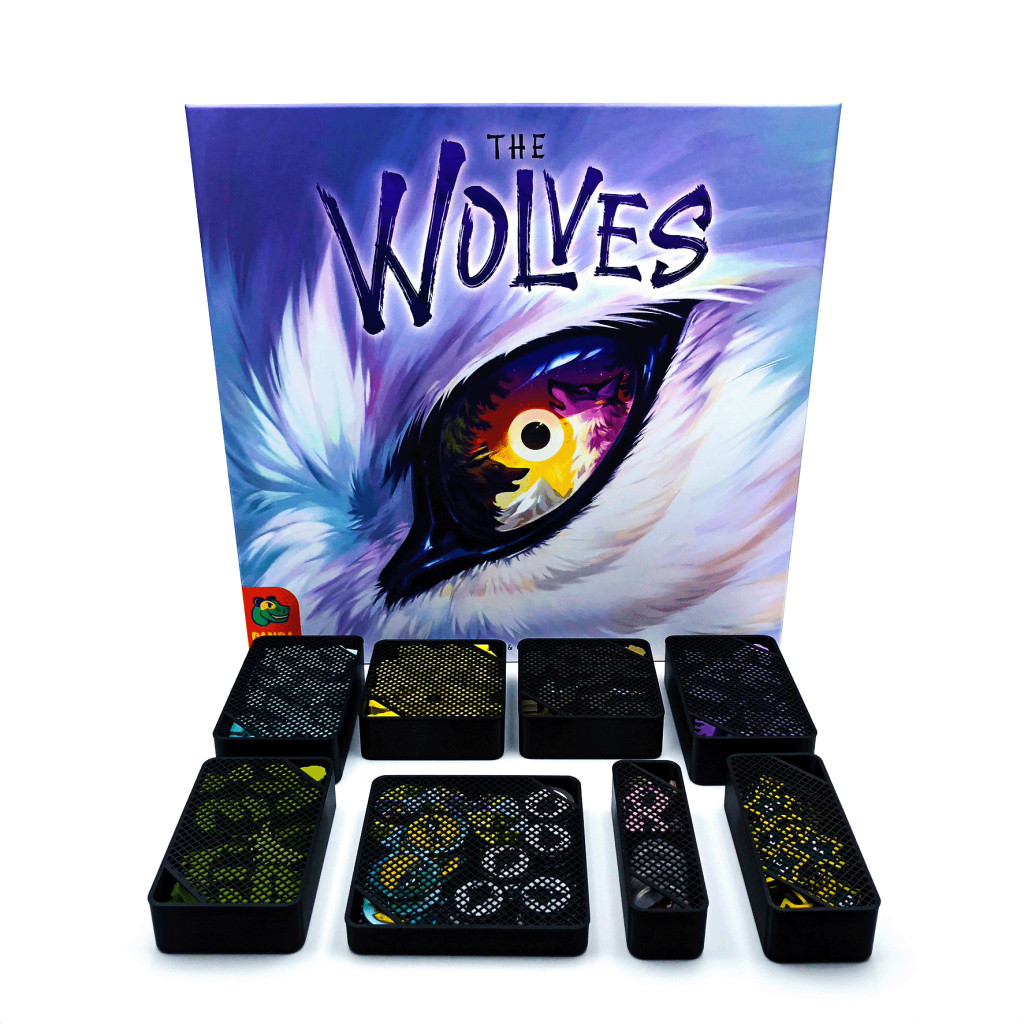 Le Clan des Loups – Ensemble d’inserts 3D Deluxe (noir)