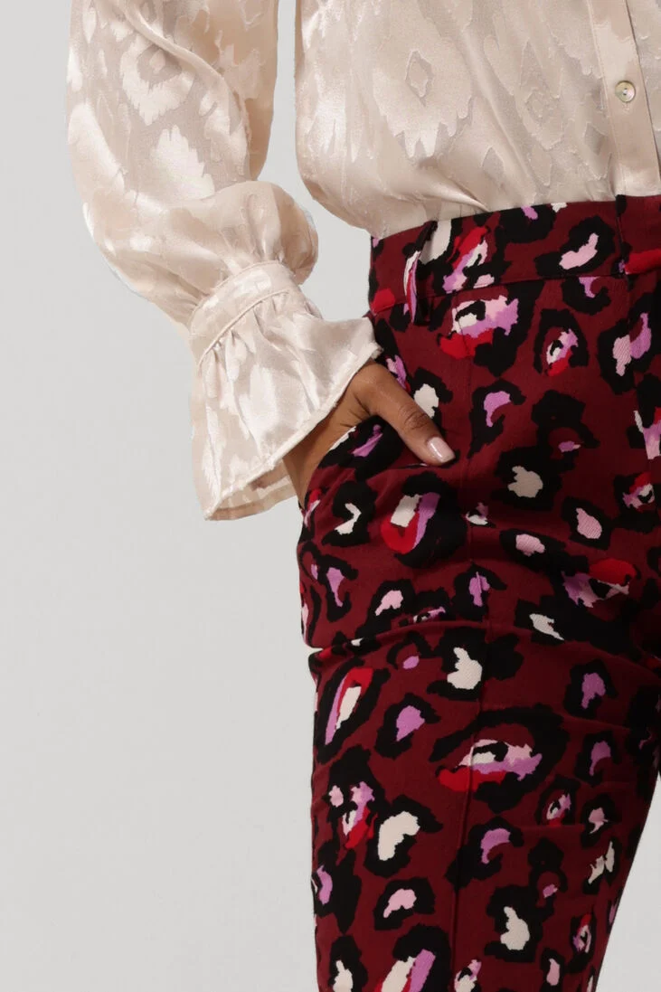 POM AMSTERDAM rode pom amsterdam pantalon pants 7059