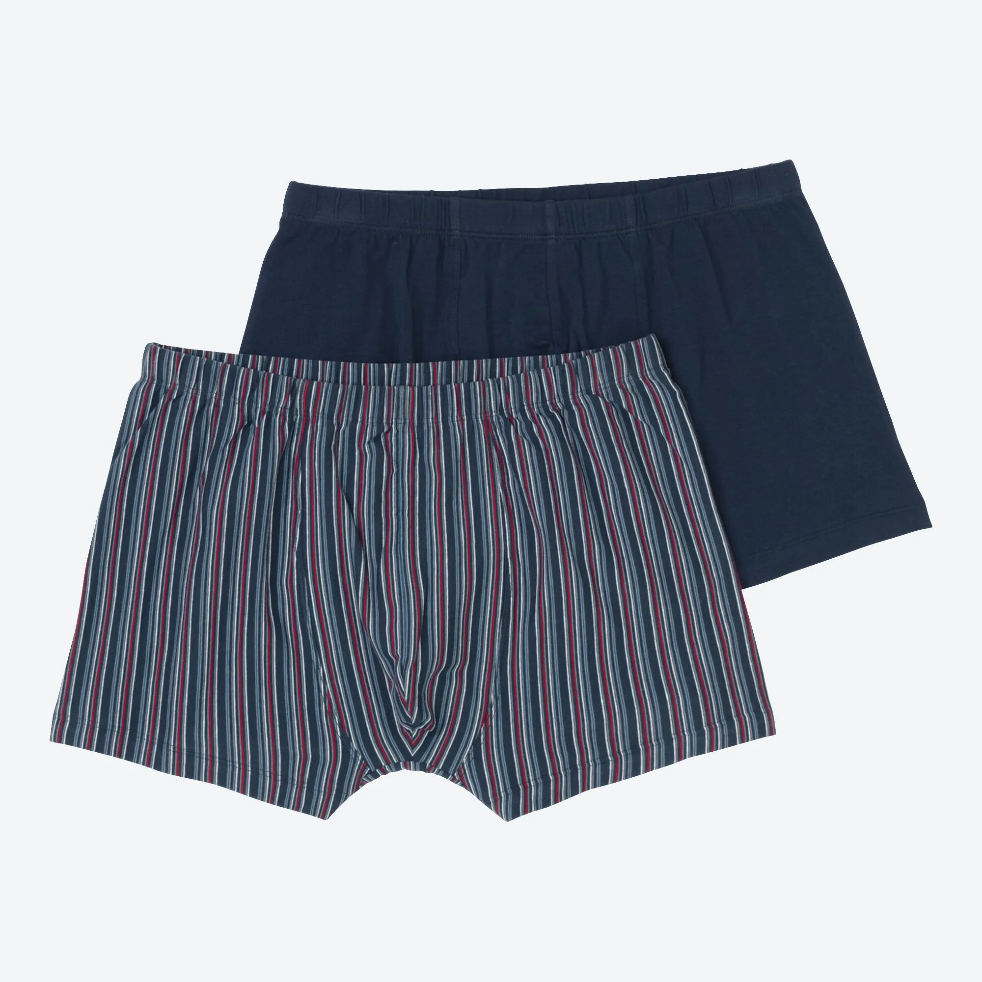Herren-Retroshorts mit Längsstreifen, 2er-Pack