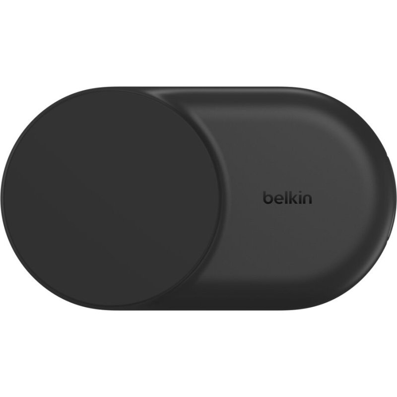 Belkin Qi2 Fitness tracker, Casques, Smartphone, Smartwatch Noir USB Recharge sans fil Charge rapide Intérieure