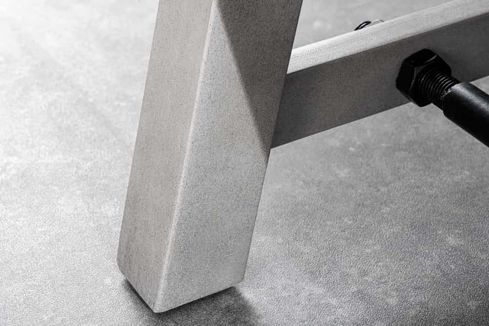 Industrial Sitzbank FINCA 165cm grau Pinie recyceltes Massivholz Eisen