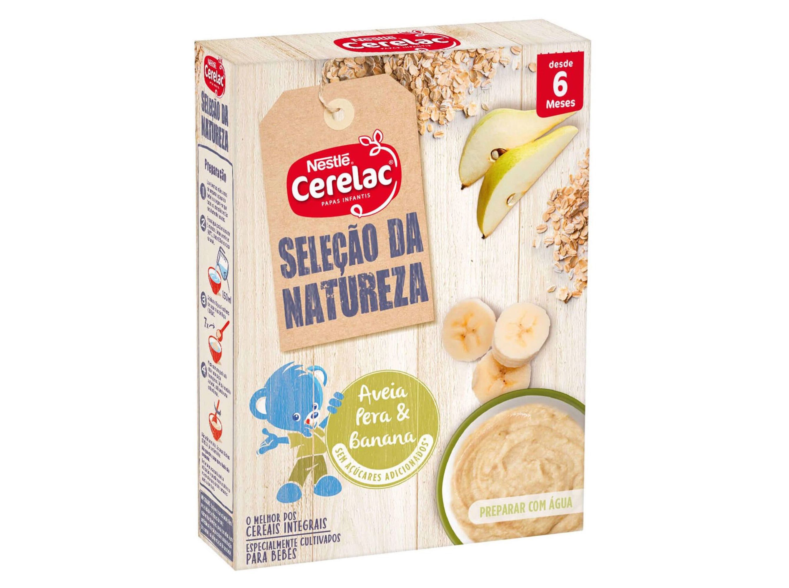 FARINHA LÁCTEA CERELAC AVEIA PÊRA BANANA 240 G