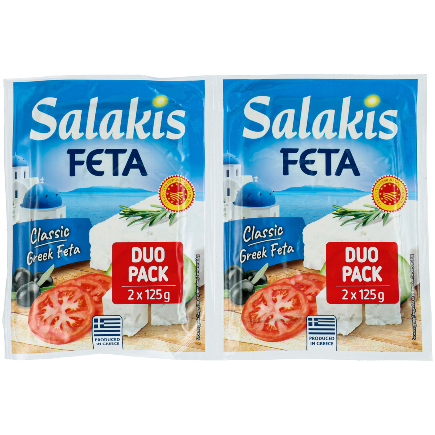 Salakis AOP Feta 2x125g -