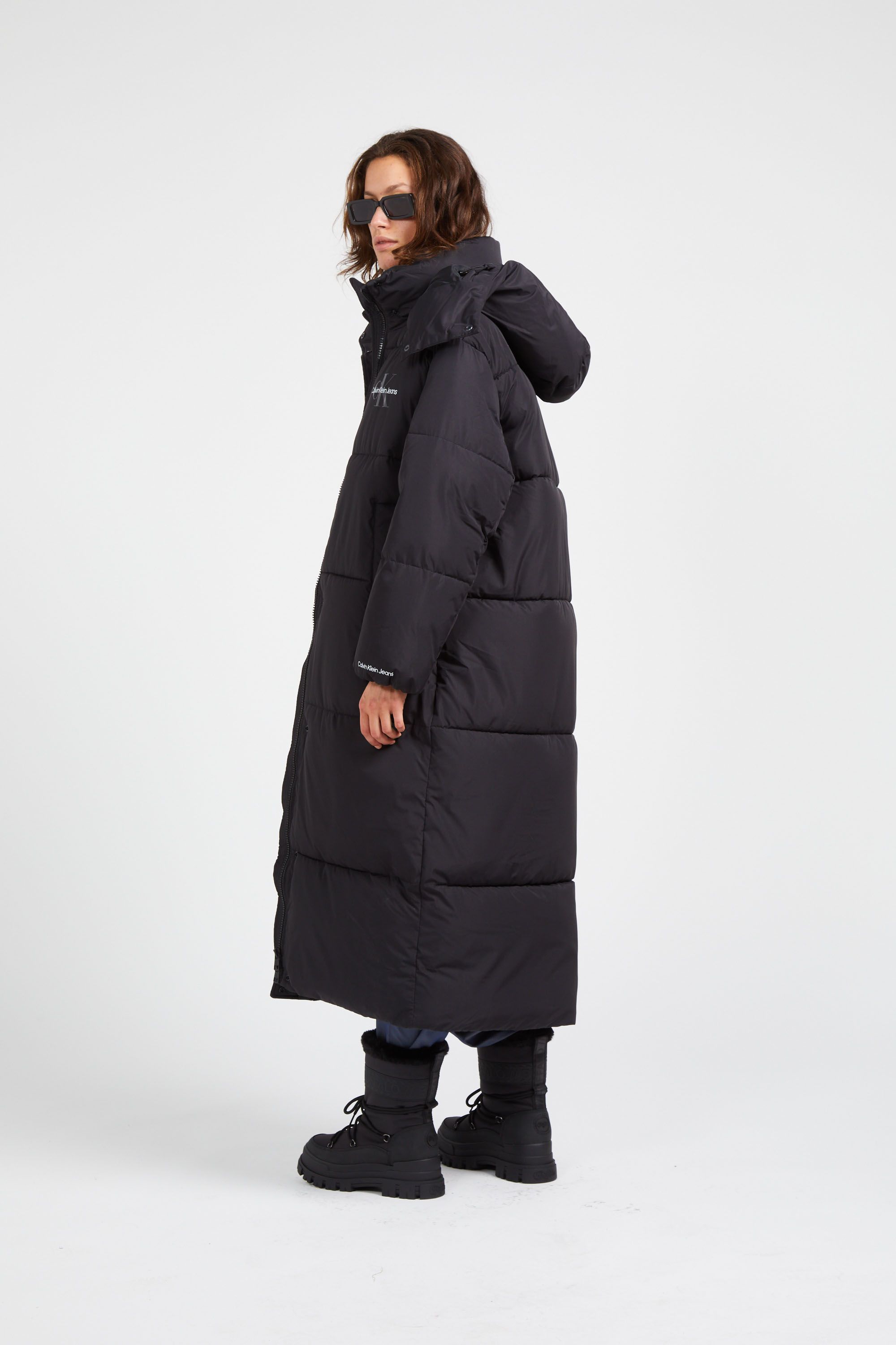 CALVIN KLEIN JEANS Doudoune NON DOWN OVERSIZED L, BEH Noir